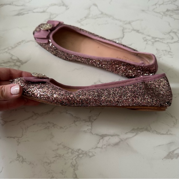 Kate Spade | Pink Glitter Ballet Flats - Picture 7 of 10